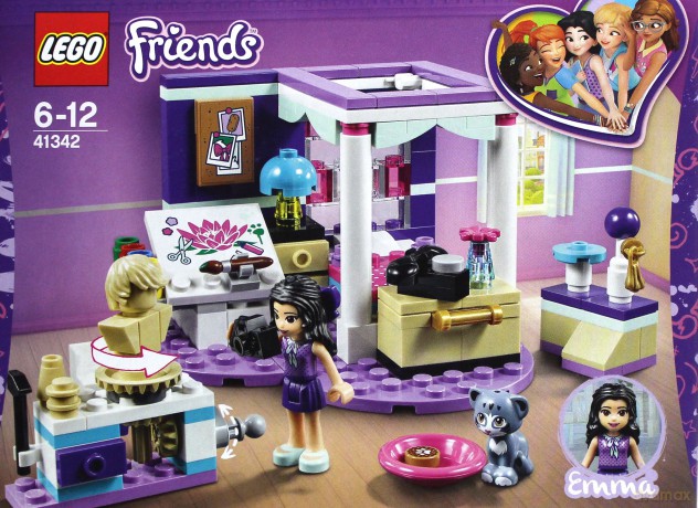 LEGO Friends Sypialnia Emmy (41342) [KLOCKI]