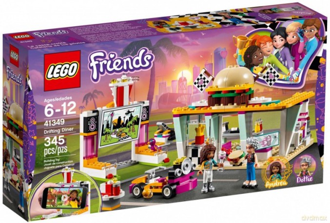 LEGO Friends Wyścigowa restauracja (41349) [KLOCKI]