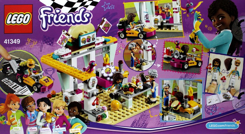 LEGO Friends Wyścigowa restauracja (41349) [KLOCKI]