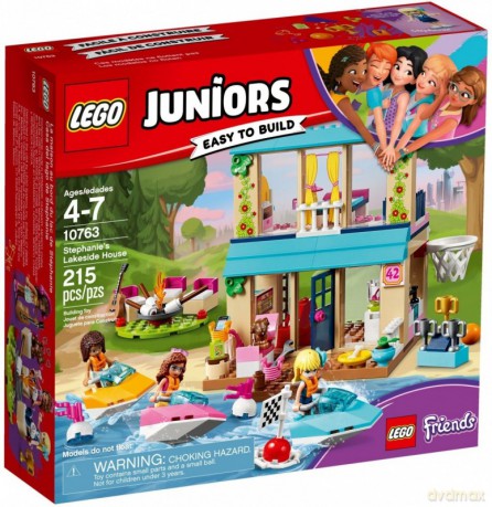 LEGO Juniors Domek nad jeziorem Stephanie (10763) [KLOCKI]