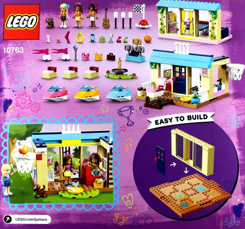 LEGO Juniors Domek nad jeziorem Stephanie (10763) [KLOCKI]