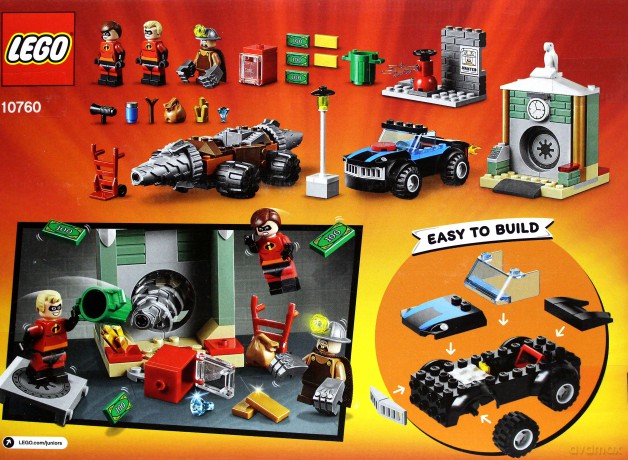 LEGO Juniors Napad Człowieka Szpadla na bank (10760) [KLOCKI]