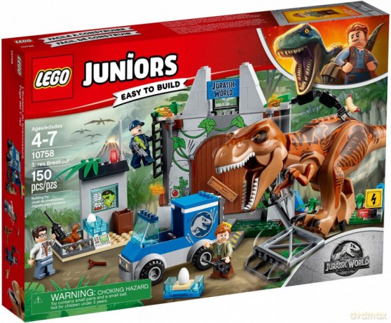 LEGO Juniors T.rex na wolności (10758) [KLOCKI]