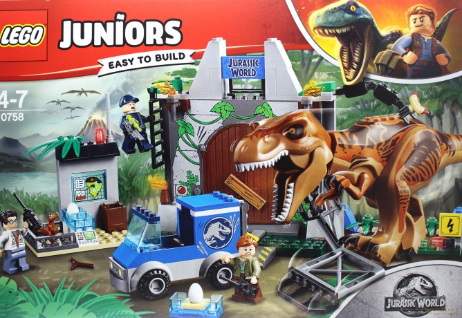 LEGO Juniors T.rex na wolności (10758) [KLOCKI]
