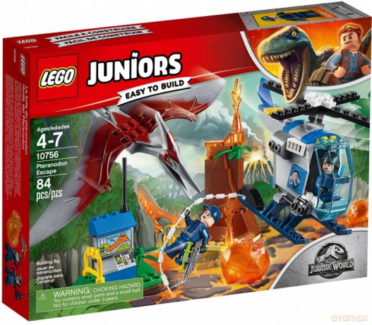 LEGO Juniors Ucieczka przed pteranodonem (10756) [KLOCKI]