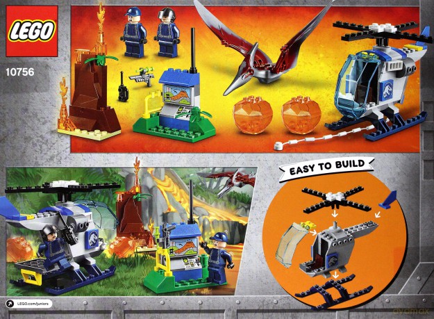 LEGO Juniors Ucieczka przed pteranodonem (10756) [KLOCKI]