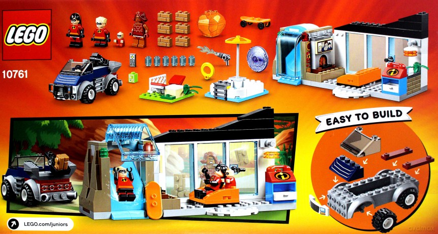 LEGO Juniors Wielka ucieczka z domu (10761) [KLOCKI]