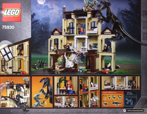 LEGO Jurassic World Atak indoraptora (75930) [KLOCKI]
