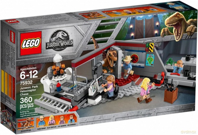 LEGO Jurassic World Pościg raptorów (75932) [KLOCKI]