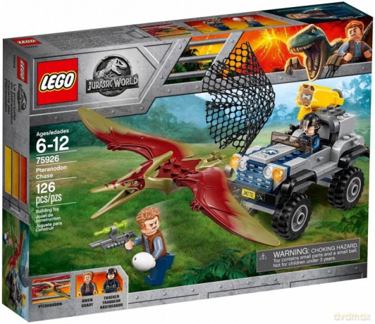 LEGO Jurassic World Pościg za pteranodonem (75926) [KLOCKI]