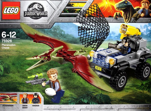 LEGO Jurassic World Pościg za pteranodonem (75926) [KLOCKI]