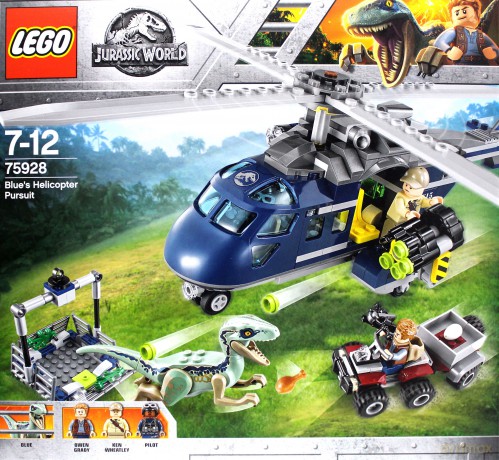 LEGO Jurassic World Pościg za śmigłowcem (75928) [KLOCKI]