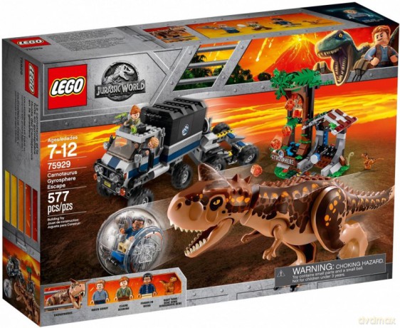 LEGO Jurassic World Ucieczka przed karnotaurem (75929) [KLOCKI]