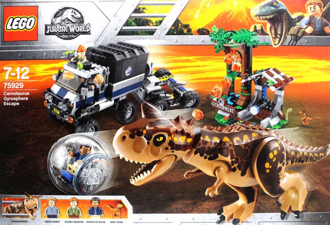 LEGO Jurassic World Ucieczka przed karnotaurem (75929) [KLOCKI]