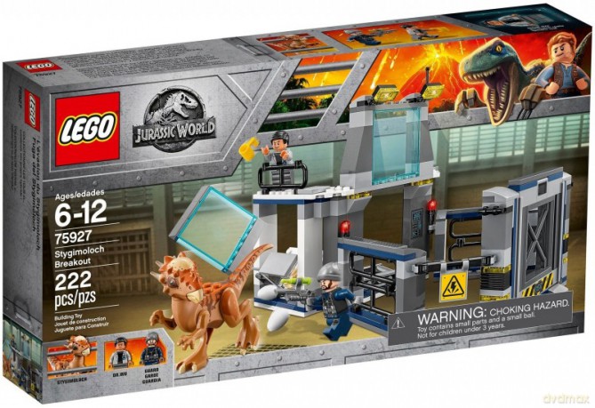 LEGO Jurassic World Ucieczka z laboratorium ze stygimolochem (75927) [KLOCKI]