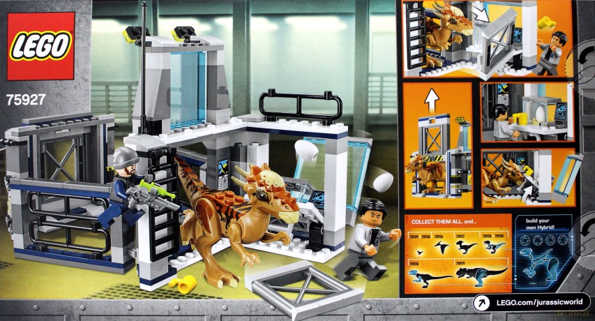 LEGO Jurassic World Ucieczka z laboratorium ze stygimolochem (75927) [KLOCKI]