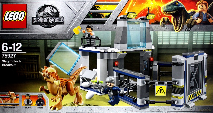 LEGO Jurassic World Ucieczka z laboratorium ze stygimolochem (75927) [KLOCKI]