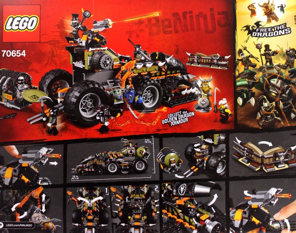 LEGO Ninjago Dieselnauta (70654) [KLOCKI]