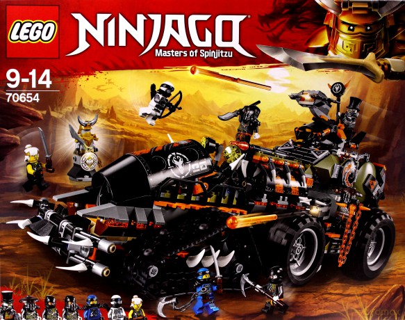 LEGO Ninjago Dieselnauta (70654) [KLOCKI]