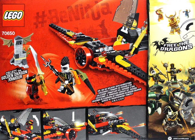 LEGO Ninjago Skrzydło przeznaczenia (70650) [KLOCKI]