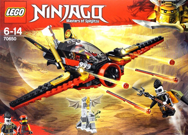 LEGO Ninjago Skrzydło przeznaczenia (70650) [KLOCKI]