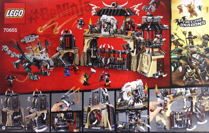 LEGO Ninjago Smocza jama (70655) [KLOCKI]