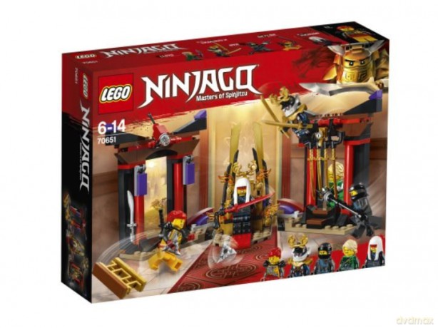 LEGO Ninjago Starcie w sali tronowej (70651) [KLOCKI]