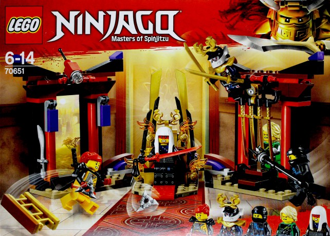 LEGO Ninjago Starcie w sali tronowej (70651) [KLOCKI]