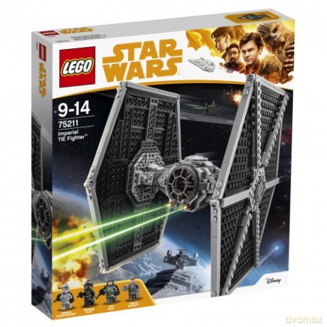 LEGO Star Wars Imperialny myśliwiec TIE (75211) (Gwiezdne Wojny) [KLOCKI]