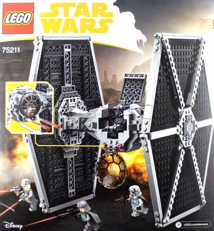 LEGO Star Wars Imperialny myśliwiec TIE (75211) (Gwiezdne Wojny) [KLOCKI]