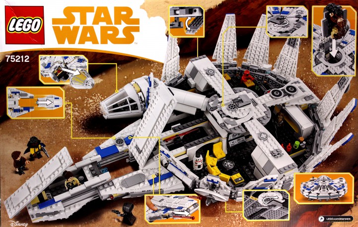 LEGO Star Wars Sokół Millennium (75212) (Gwiezdne Wojny) [KLOCKI]