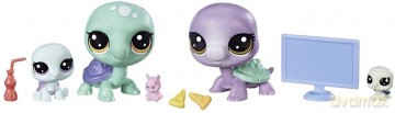 Littlest Pet Shop, Rodzina zwierzaków Filmowa noc Żółwi [FIGURKA]