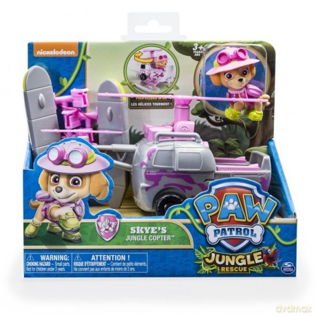 PSI PATROL Pojazd specjalny z figurką Jungle, Skye [FIGURKA]