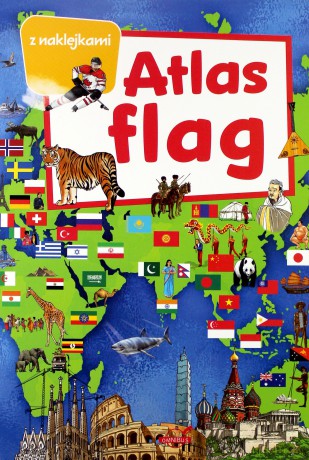 Atlas flag z naklejkami - Izabela Wojtyczka [KSIĄŻKA]