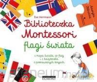 Biblioteczka Montessori. Flagi świata [KSIĄŻKA]