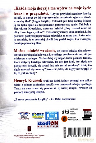 Bóg znalazł mnie na ulicy. - Henryk Krzosek [KSIĄŻKA]