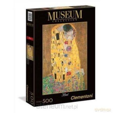 CLEMENTONI 500 el. Museum Klimt The Kiss [PUZZLE]