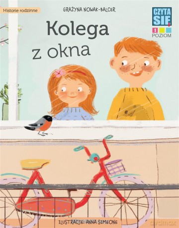 CZYTASIE Poziom 1. Kolega z okna [KSIĄŻKA]