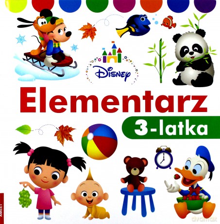 Disney Maluch. Elementarz 3-latka [KSIĄŻKA]