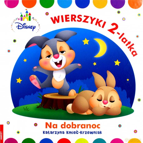 Disney Maluch. Wierszyki 2-latka. Na dobranoc - Katarzyna Kmieć-Krzewniak [KSIĄŻKA]