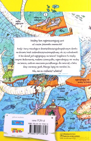 Domek na drzewie T7. 91-piętrowy domek na drzewie - Andy Griffiths, Terry Denton [KSIĄŻKA]