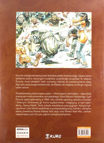 Druuna (Tom 3) Mandragora. Aphrodisia - Paolo Eleuteri Serpieri [KOMIKS]