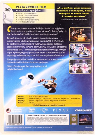 Wall-E (Kolekcja Klasyki Pixara) (Disney) [DVD] (Walle)