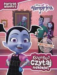 Koloruj,czytaj, naklejaj. Portret wampira. Vampirina - Chelsea Beyl [KSIĄŻKA]