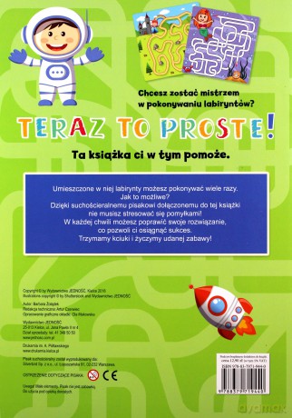 Labirynty dla bystrzaków 3-6 lat [KSIĄŻKA]