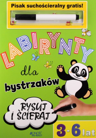 Labirynty dla bystrzaków 3-6 lat [KSIĄŻKA]