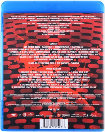 U2: 360 At The Rose Bowl [Blu-Ray]