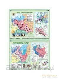 Mapa - Historia. Zjednoczenie ziem polskich