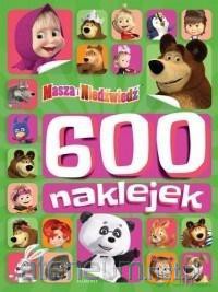 Masza i Niedźwiedź. 600 naklejek [KSIĄŻKA]