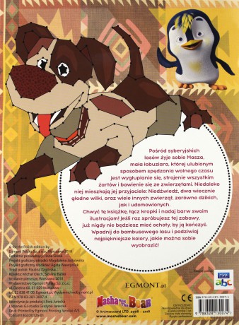Masza i Niedźwiedź. Połącz kropki [KSIĄŻKA]